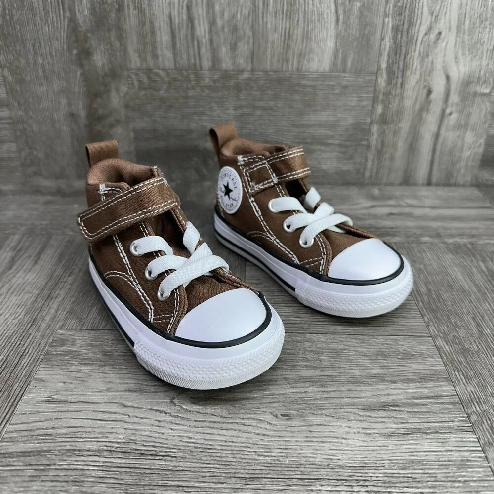 Converse CTAS Infant size 5 Brown Slip On Shoes
